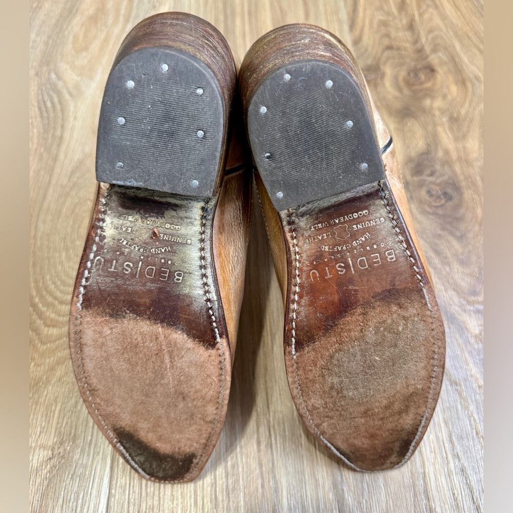 Bed|Stu Filly II Cobble Series Women’s Leather Western Ankle Boots Size 8.5 - Picture 8 of 8